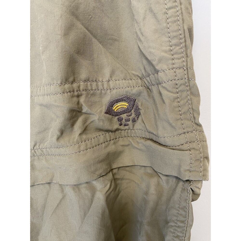 Mountain Hardwear‎ Pants Mens XL Gorpcore Beige Convertible Nylon Belt Hiking - Picture 10 of 13